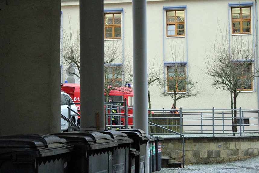 Sperrung Landratsamt