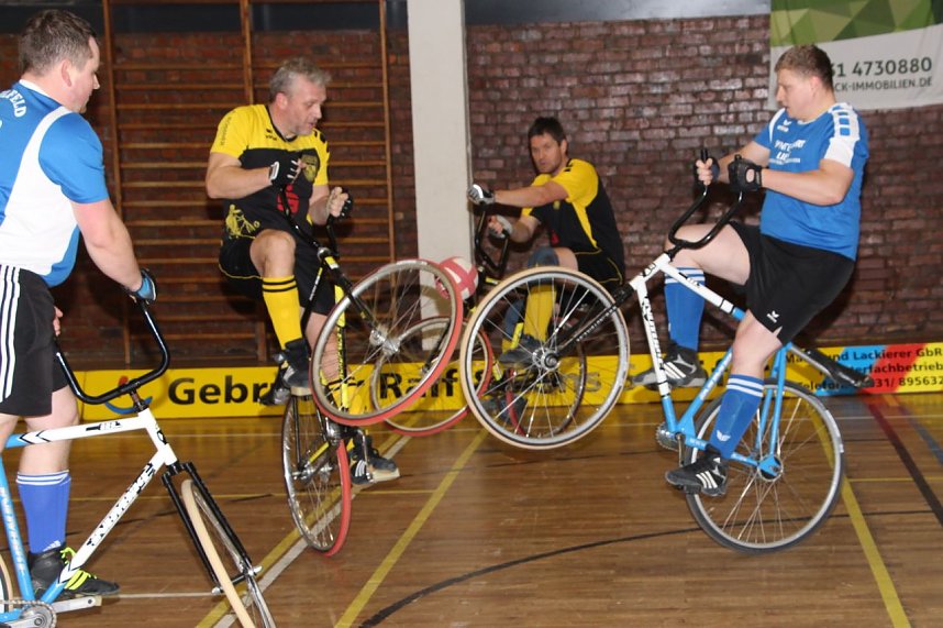 2. Spieltag der Radball-Oberliga der M&auml;nner