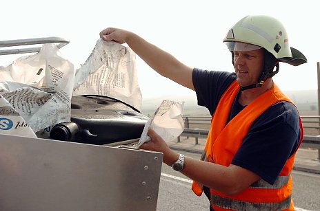 der abgerissene Tank