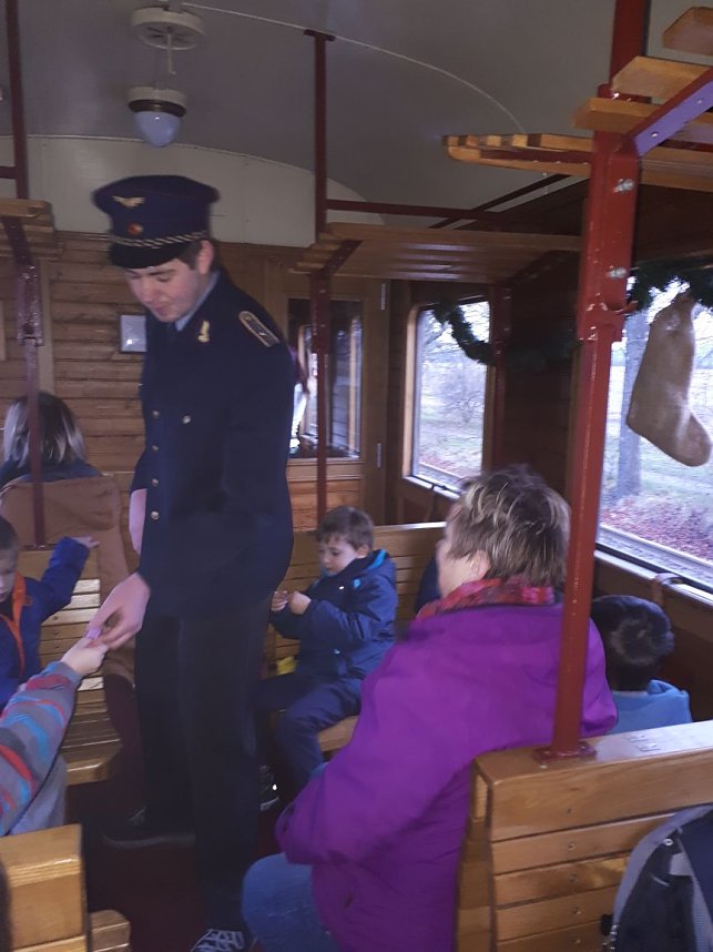 Mit dem "Nikolausexpress" unterwegs