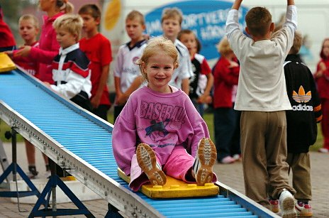 Grundschulsporttag auf dem Hohe-Kreuz-Sportplatz
