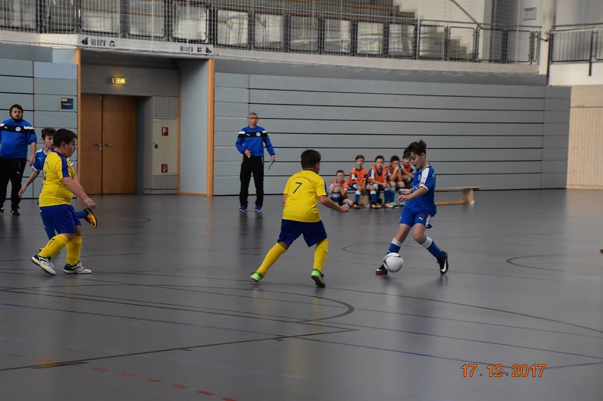 Wackers E1 bei der Futsal-Kreismeisterschaft