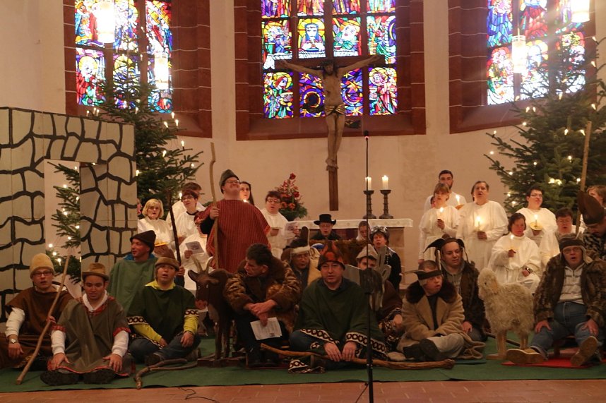 Weihnachtsgottesdienst der Lebenshilfe