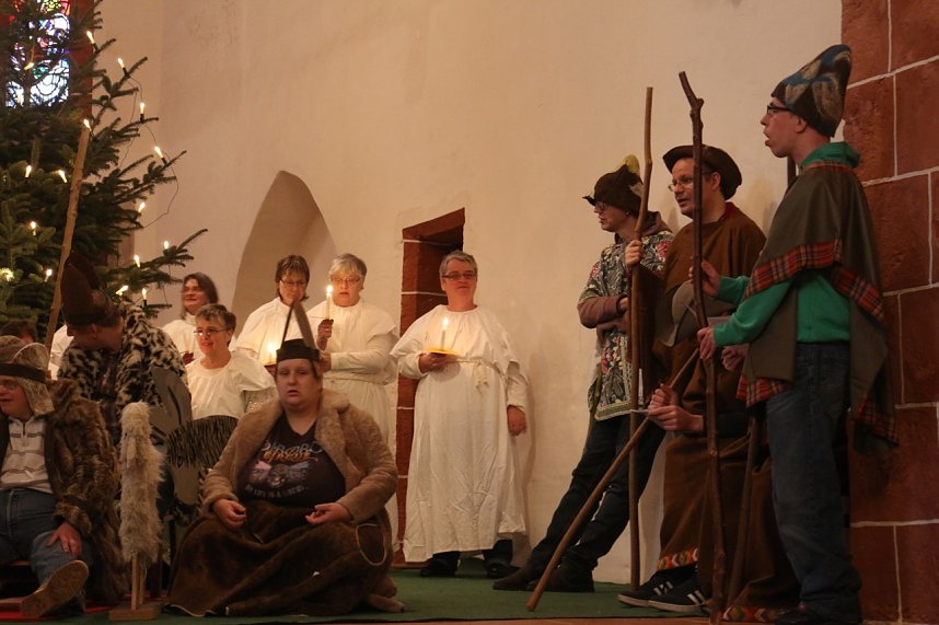 Weihnachtsgottesdienst der Lebenshilfe