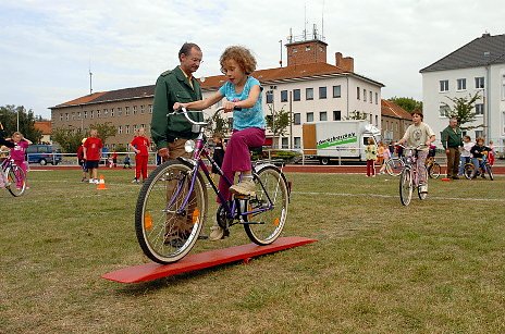 Grundschulsporttag auf dem Hohe-Kreuz-Sportplatz