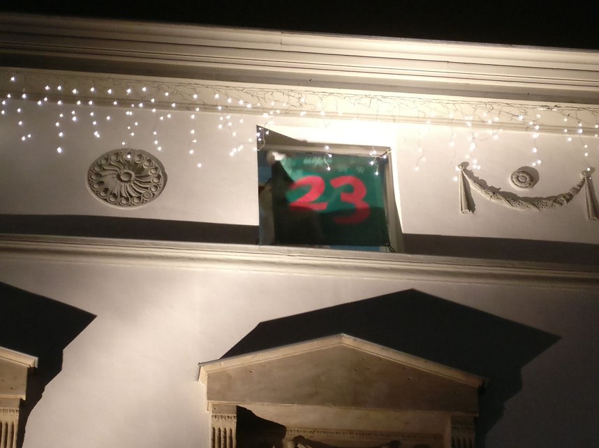 Das 23. Fenster wurde ge&ouml;ffnet