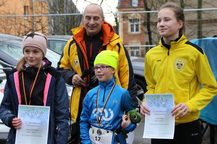Start zum 31. Silvesterlauf in Nordhausen