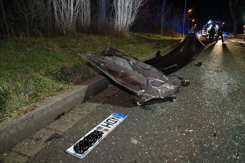 Bilder von der Unfallstelle