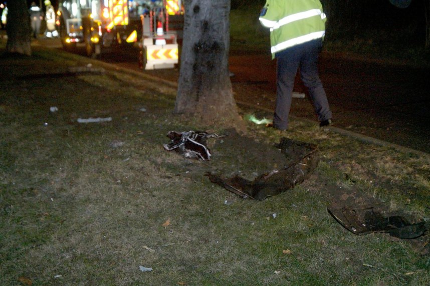 Bilder von der Unfallstelle