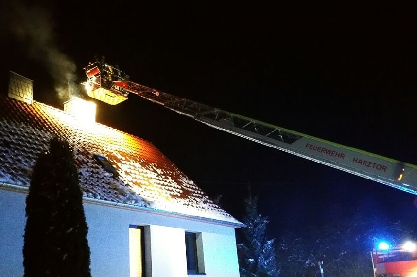 Gemeinsamer Einsatz der Hohnsteiner Feuerwehren