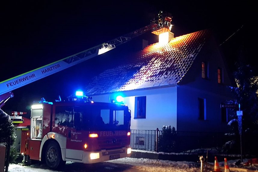 Gemeinsamer Einsatz der Hohnsteiner Feuerwehren