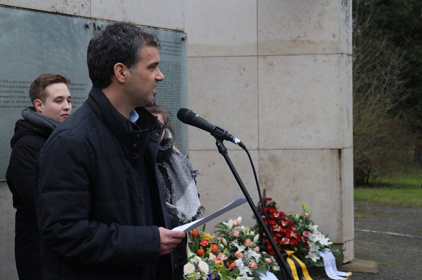 Gedenken an die Opfer des Holocaust