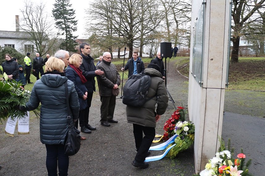 Gedenken an die Opfer des Holocaust