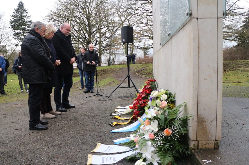 Gedenken an die Opfer des Holocaust