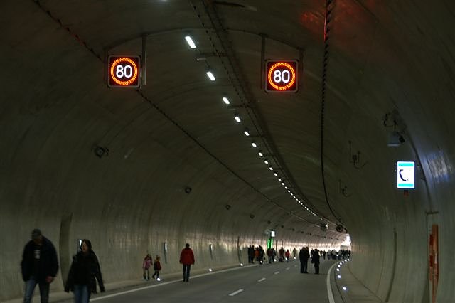 Offener Tunnel