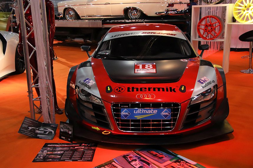 Tuningmesse Erfurt mit Jean Pierre Kraemer aus der Soap Die PS-Profis