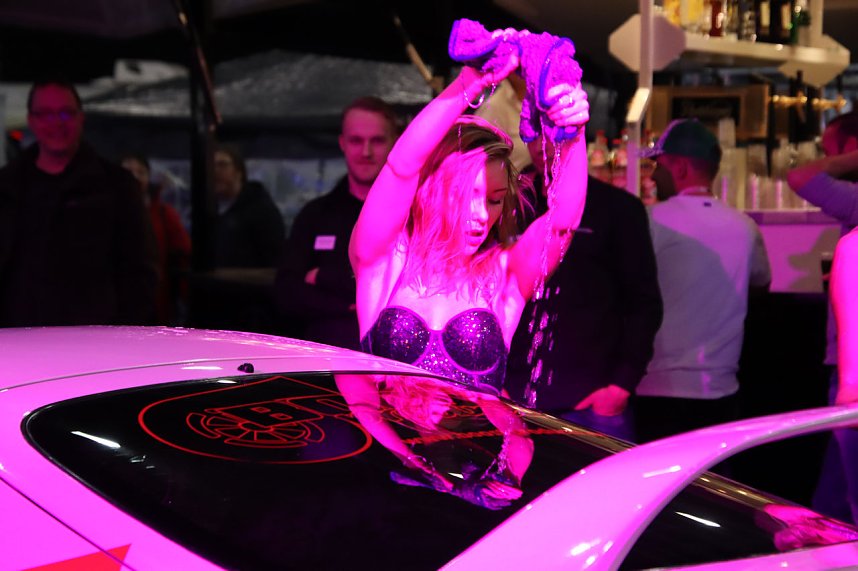 Tuningmesse Erfurt mit Jean Pierre Kraemer aus der Soap Die PS-Profis