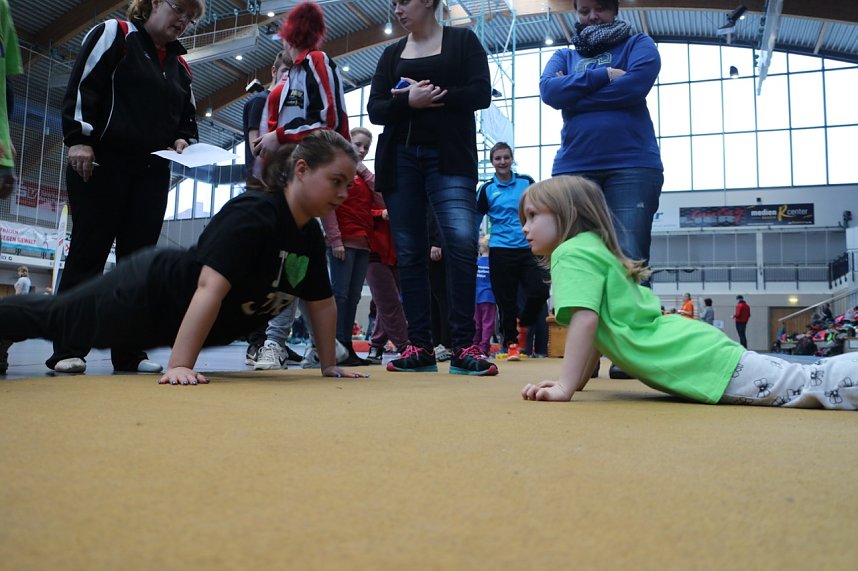 16. Kindergartensporttag in der Wiedigsburghalle Nordhausen