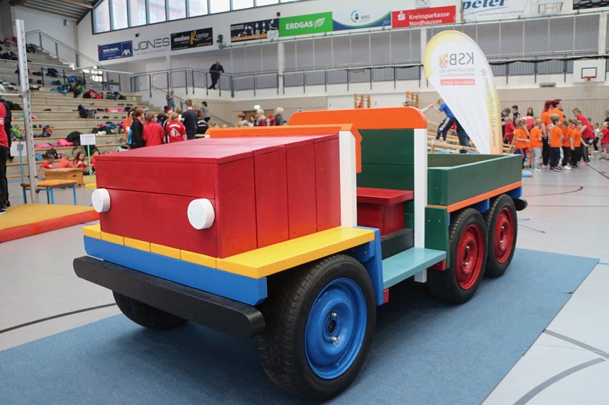 16. Kindergartensporttag in der Wiedigsburghalle Nordhausen