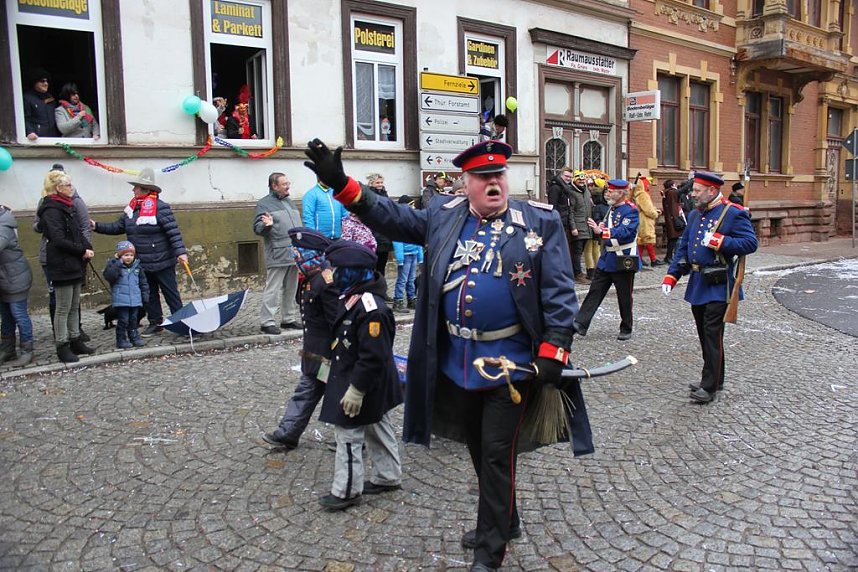 Festumzug war H&ouml;hepunkt in Bleicherode