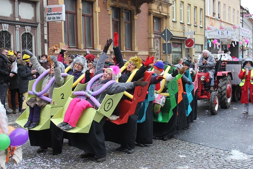 Festumzug war H&ouml;hepunkt in Bleicherode
