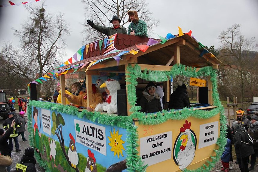 Festumzug war H&ouml;hepunkt in Bleicherode