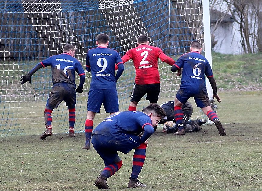 Unentschieden in Bleicherode