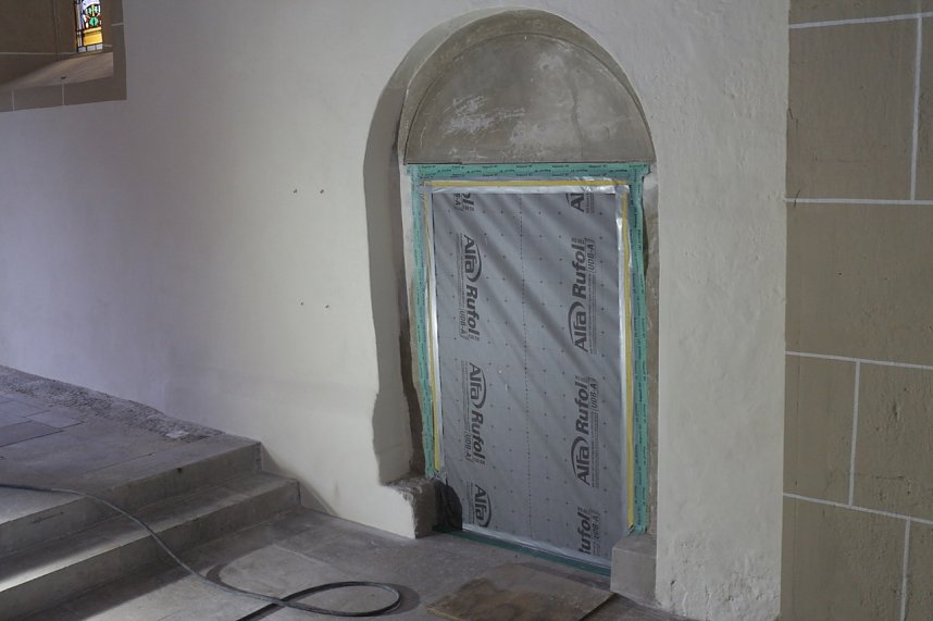 Sanierungsarbeiten im Dom zum Heiligen Kreuz