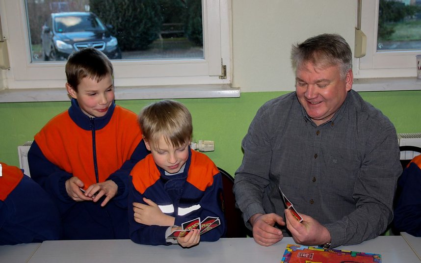 Neue Spiele f&uuml;r den Feuerwehr-Nachwuchs