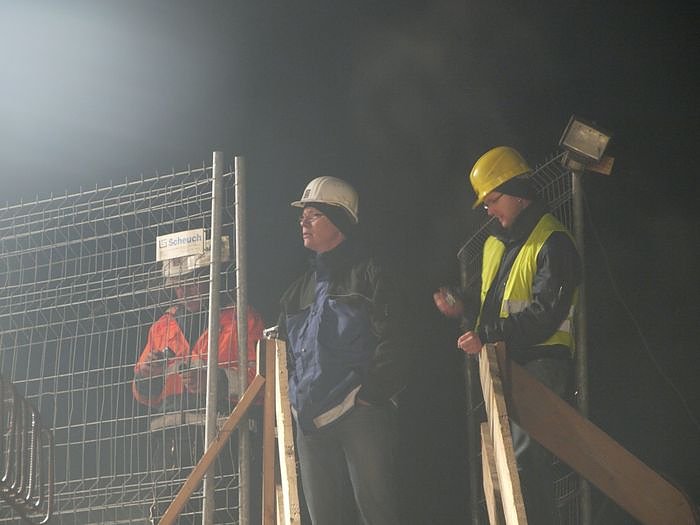 Nachtarbeit zwischen Nordhausen und Werther