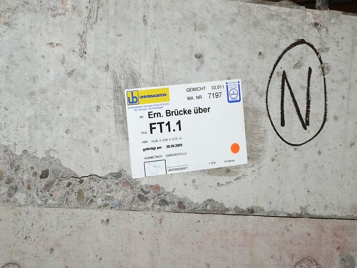 Nachtarbeit zwischen Nordhausen und Werther