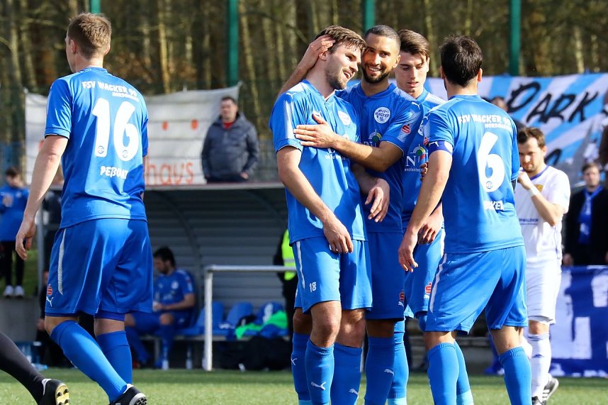 Wacker gewinnt 6:1 gegen Luckenwalde