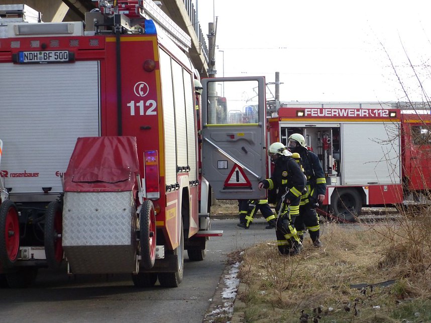 Brand in leerstehendem Wohnhaus