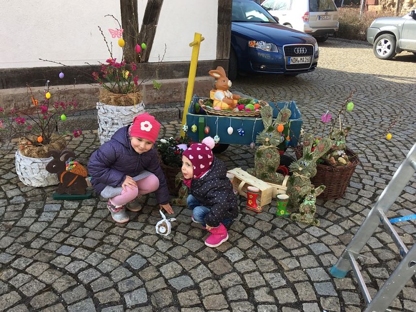 Osterbaum geschm&uuml;ckt