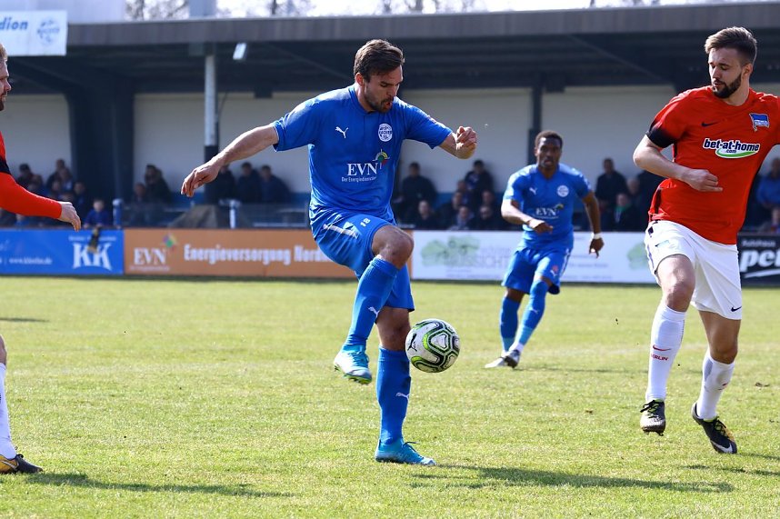 Nur ein Unentschieden gegen die U23 von Hertha BSC