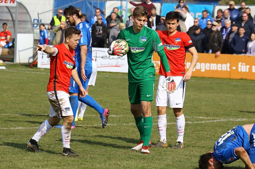 Nur ein Unentschieden gegen die U23 von Hertha BSC