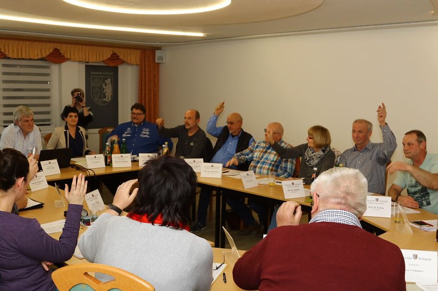 Gemeinderatssitzung in Sollstedt