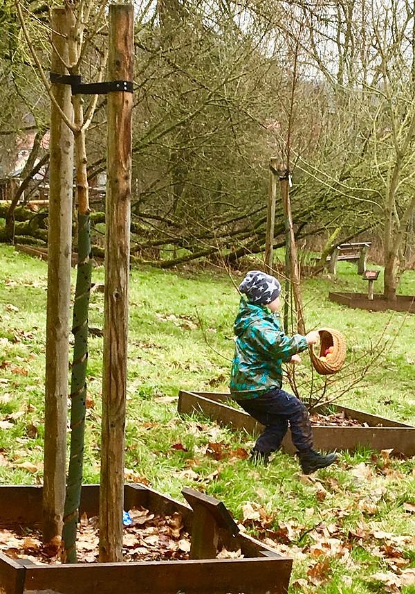 Ostereiersuche im Ilfelder Ahornpark