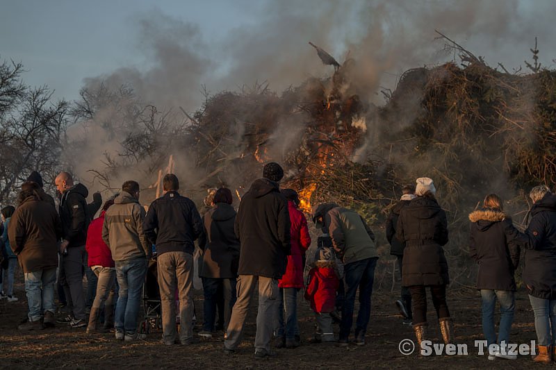 Osterfeuer in Krimderode