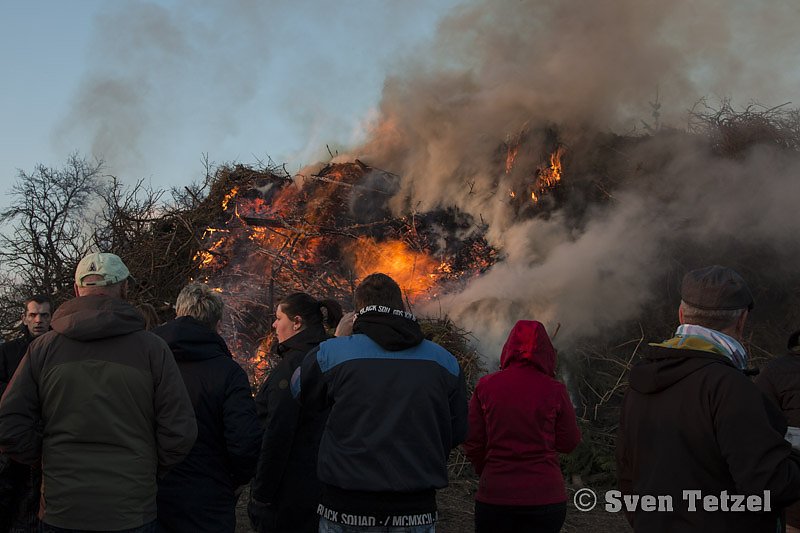 Osterfeuer in Krimderode