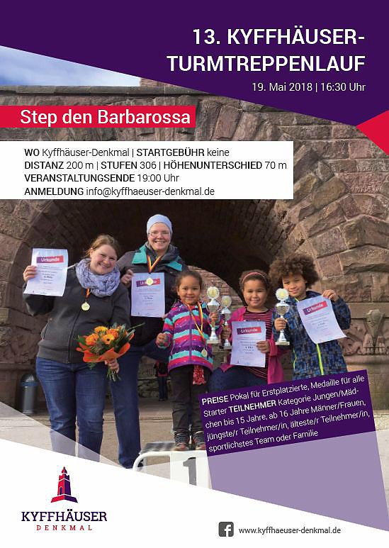 13. Turmtreppenlauf am Kyffh&auml;user-Denkmal