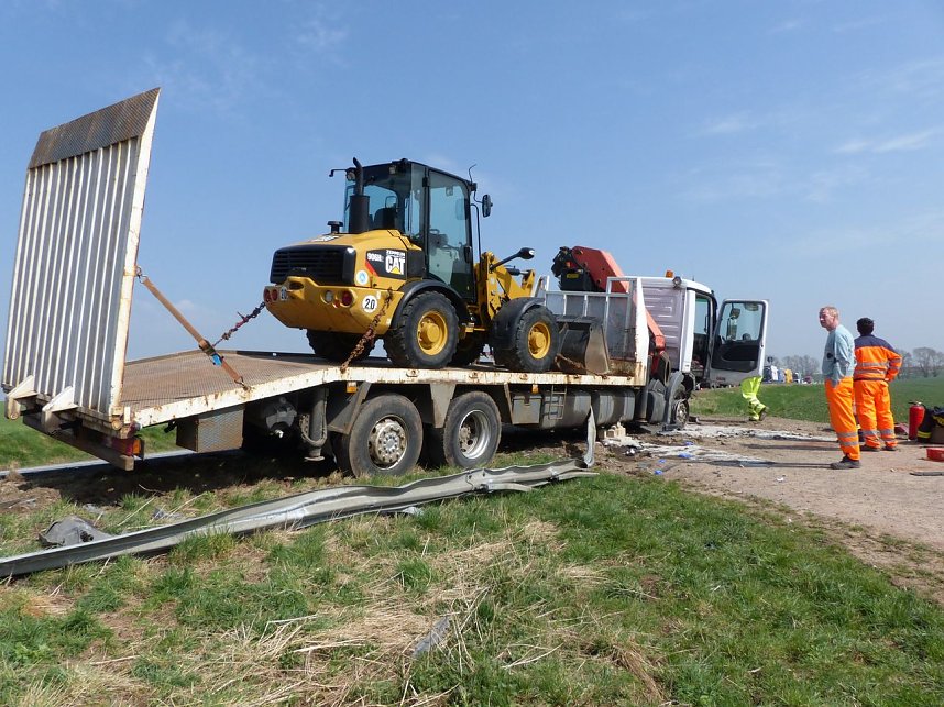 Von der Fahrbahn abgekommen