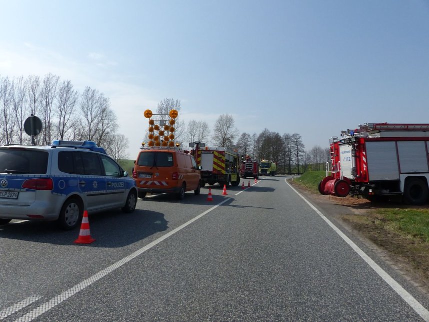 Von der Fahrbahn abgekommen
