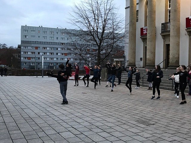 Zur Nordth&uuml;ringer Kulturnacht wird getanzt
