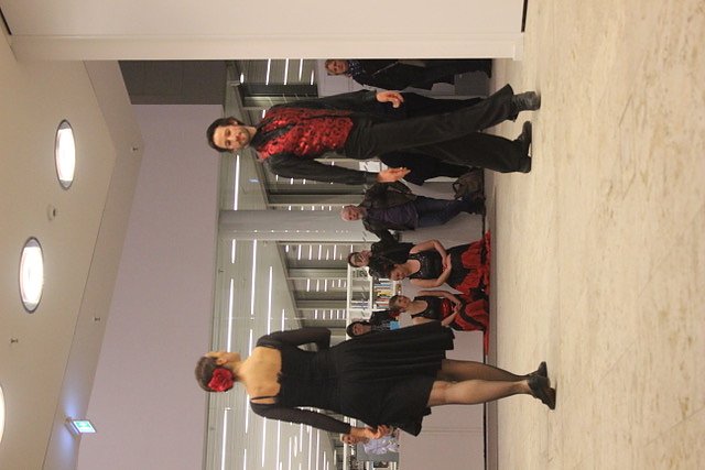 Die Eleven des Tanzstudio Radeva auf der 10. Nordth&uuml;ringer Kulturnacht