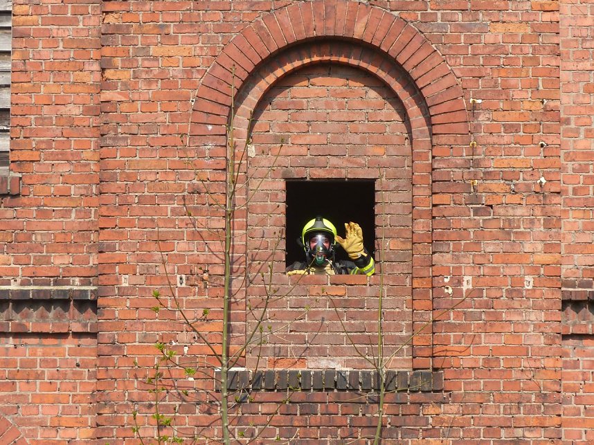 Brand auf Gaswerk-Gel&auml;nde
