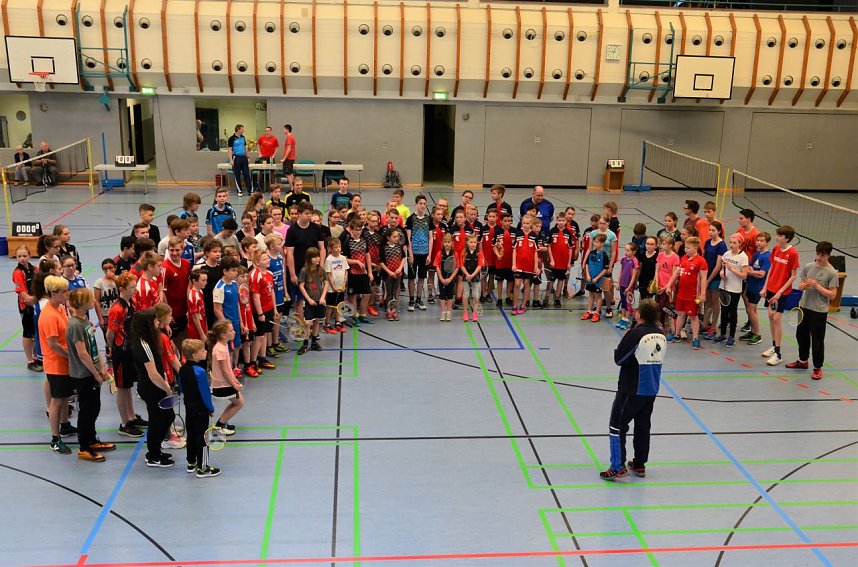 LV Altstadt beim 19. Badmintontag f&uuml;r Kinder und Jugendliche