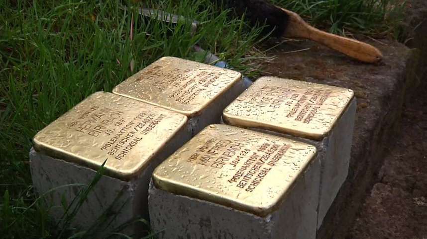 Stolpersteine gesetzt