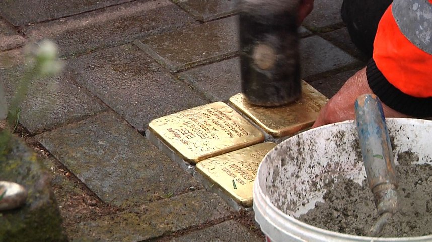 Stolpersteine gesetzt