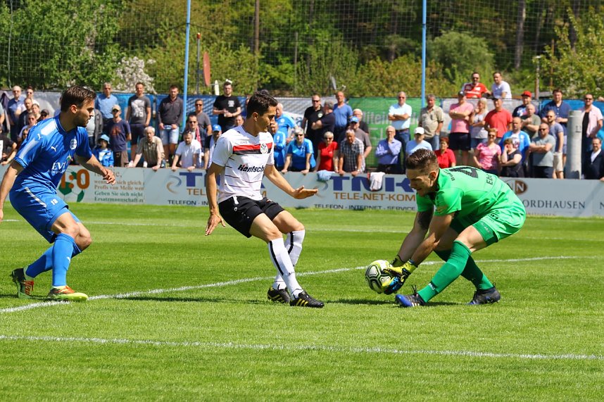 Wacker 90 Nordhausen gegen Budissa Bautzen